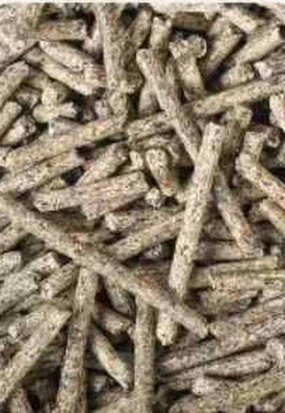 Tea-Based Cat Litter granules close-up